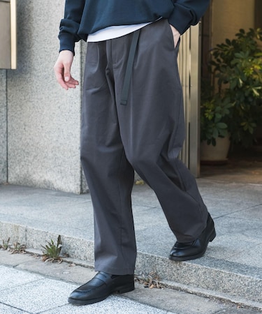 『WEB限定』ウェビングベルトチノパンツ 26AW