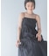 MARILYN MOON　SHEER TIERED DRESS