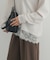 ダブルフェイス裾レースプルオーバー 26AW