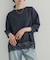 ダブルフェイス裾レースプルオーバー 26AW