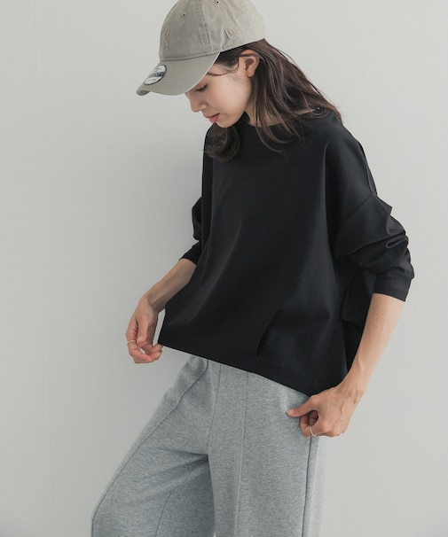 コットンバックタック長袖プルオーバー 26AW