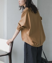 コットンバックタック長袖プルオーバー 26AW
