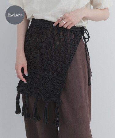 『別注』AFLOAH×DOORS MACRAME APRON