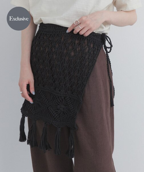 『別注』AFLOAH×DOORS MACRAME APRON
