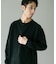 『XLサイズ／WEB限定』コーデュロイタッチクルーネックロングスリーブ Tシャツ