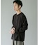 『XLサイズ／WEB限定』コーデュロイタッチクルーネックロングスリーブ Tシャツ