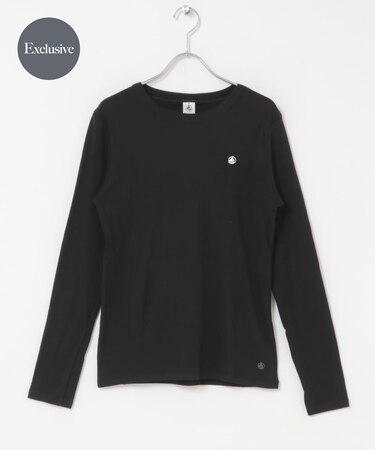 『別注』PETIT BATEAU×DOORS EMBROIDERYロングTシャツ