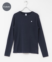 『別注』PETIT BATEAU×DOORS EMBROIDERYロングTシャツ