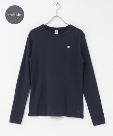 『別注』PETIT BATEAU×DOORS EMBROIDERYロングTシャツ