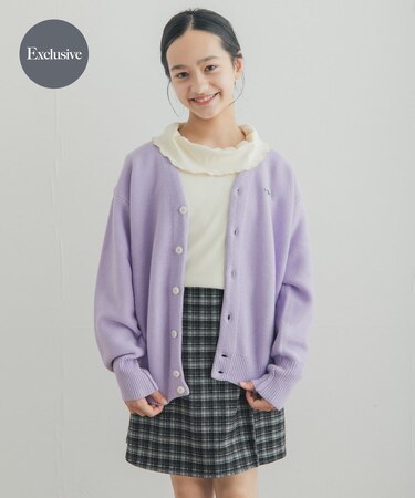 『WEB／一部店舗限定カラー』『150サイズ』『別注』PENNEYS×DOORS　THE FOX Vネックカーディガン(KIDS)