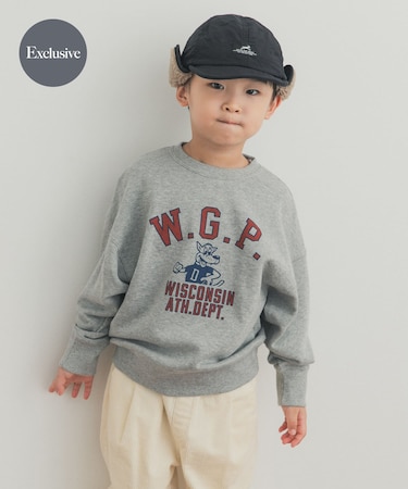 『別注』Champion×DOORS アニマルプリント SWEATSHIRTS(KIDS)