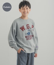 『150サイズ』『別注』Champion×DOORS アニマルプリント SWEATSHIRTS(KIDS)