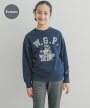 『150サイズ』『別注』Champion×DOORS アニマルプリント SWEATSHIRTS(KIDS)