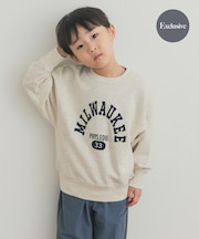 『別注』Champion×DOORS フロッキープリント SWEATSHIRTS(KIDS)