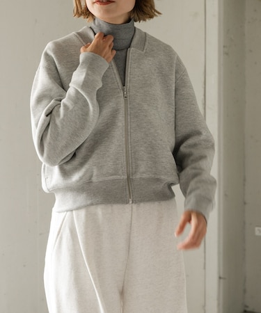 FORK&SPOON アムンゼンジップカーディガン
