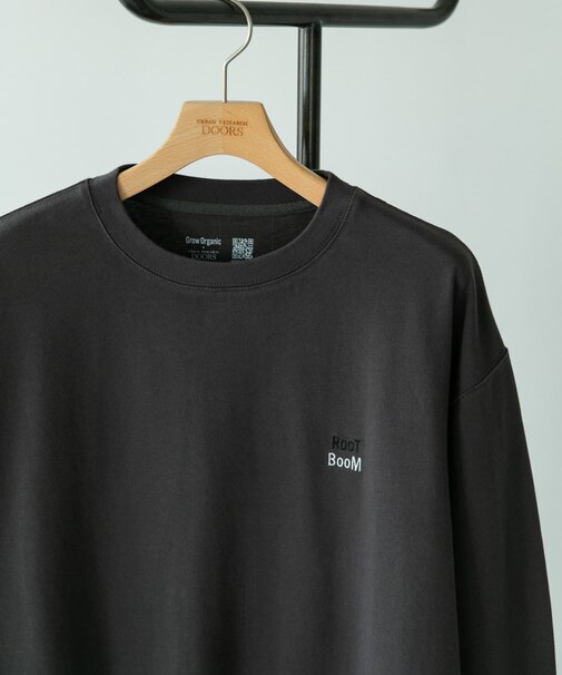 GROW ORGANIC スウェットロングスリーブTシャツ