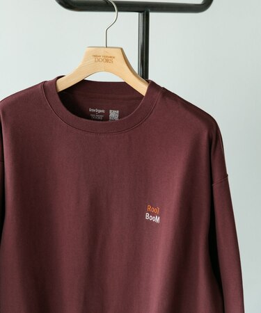 GROW ORGANIC スウェットロングスリーブTシャツ