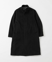 WOOL STAND COLLAR COAT