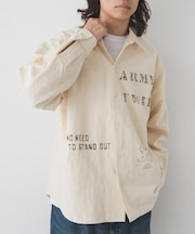 ARMY TWILL Utility Shirts Print