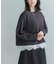 『WEB／一部店舗限定』レースドッキングスウェット