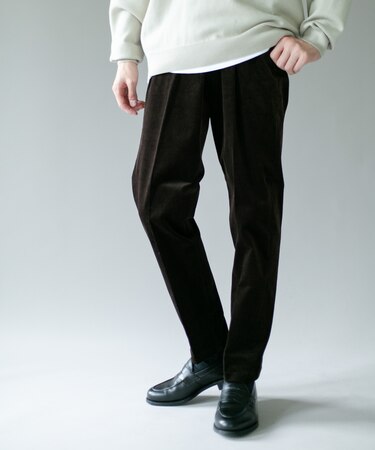 『XLサイズ/WEB限定』『UR TECH』コーデュロイトラウザー