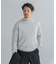 LIFE STYLE TAILOR　マシンウォッシャブルハイゲージクルーニット