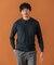 LIFE STYLE TAILOR　マシンウォッシャブルハイゲージクルーニット