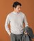 LIFE STYLE TAILOR　マシンウォッシャブルハイゲージモックニット