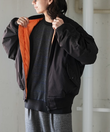 FORK&SPOON SORONA MA-1ブルゾン