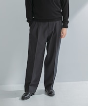 LIFE STYLE TAILOR REDA アウトタックパンツ