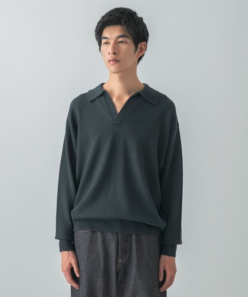 CASHFEEL MID SKIPPER KNIT