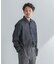 LIFE STYLE TAILOR　ショートワイドデニムライクシャツ