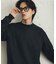 『WEB／一部店舗限定サイズ』フェイクスエードクルーネックスウェット