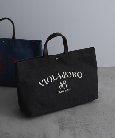 VIOLA d’ORO キャンバストートバッグ