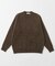 FUR WOOL CREW-NECK KNIT