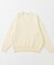 FUR WOOL V-NECK KNIT