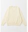 FUR WOOL V-NECK KNIT