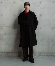 WOOL BAL COLLAR COAT