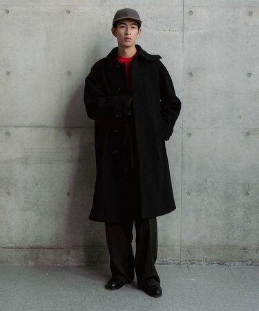 WOOL BAL COLLAR COAT