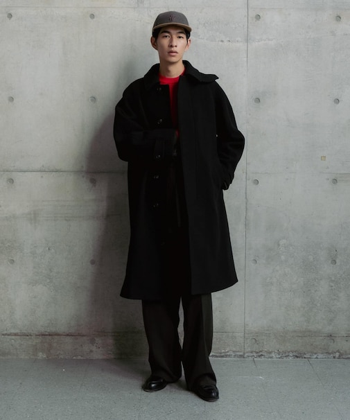 WOOL BAL COLLAR COAT