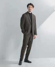 LIFE STYLE TAILOR ウールライクツイルコンフォータブルジャケット