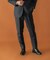 LIFE STYLE TAILOR　ウールライクツイルコンフォータブルパンツ