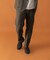 LIFE STYLE TAILOR　ウールライクツイルコンフォータブルパンツ