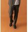 LIFE STYLE TAILOR　ウールライクツイルコンフォータブルパンツ