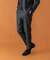LIFE STYLE TAILOR　ウールライクツイルコンフォータブルパンツ
