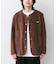 DANTON　FLEECE COLLARLESS JACKET