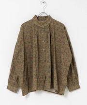 SOIL FLOWERPRINTFRILLSHIRTS