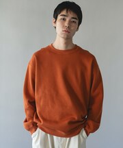 度詰 カノコ ダブルフェイスプルオーバー