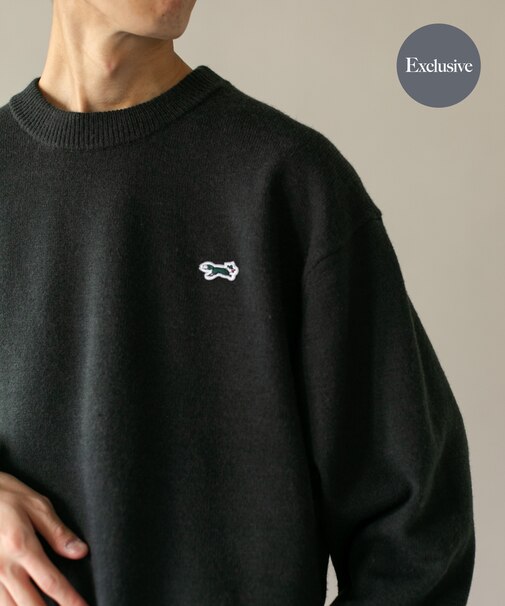 『別注』PENNEYS×DOORS THE FOX クルーネック スフレニット