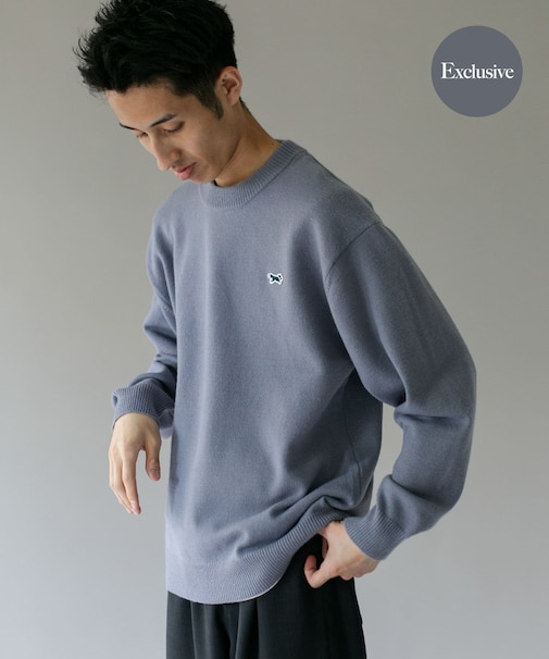 『別注』PENNEYS×DOORS THE FOX クルーネック スフレニット